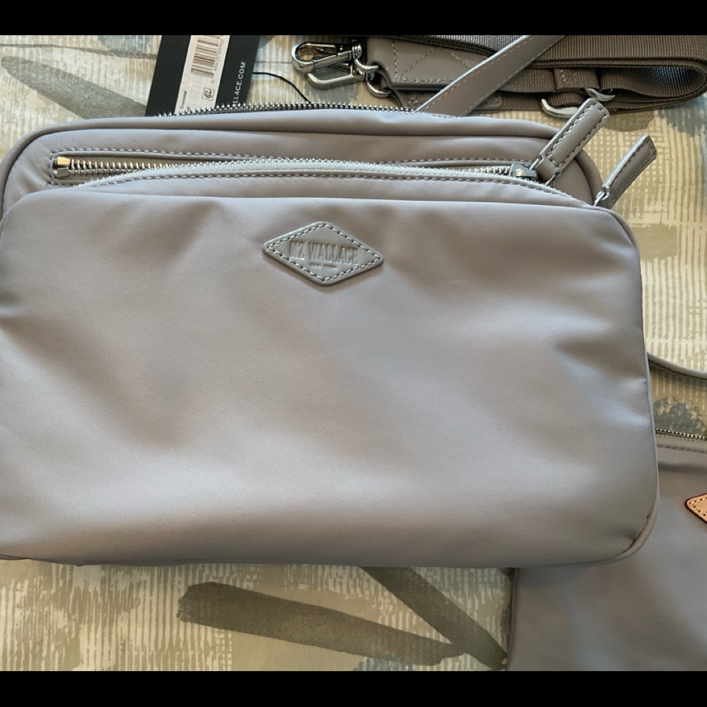 MZ Wallace Gramercy “Fog” crossbody